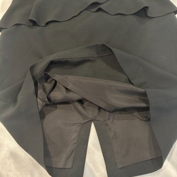 Express Black Peplum Pencil Skirt, Size 12 - Picture 5 of 12